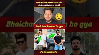 Manik atri vlogs & Jannu stuntz, Arjun x vlogs bhaichara khatam ho gya ||#jannustuntz #elvishyadav