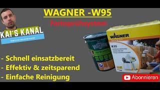 Farbsprühsystem Wagner W95 | Ausgepackt und benutzt | Für was/wen lohnt sich die günstige Variante?