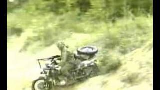 Ural Sidecar Motorcycle Military Demo