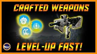 Destiny 2  - Four Activities That Level Up Crafted Weapon The Fastest!