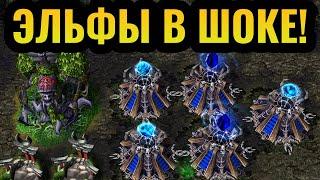 Самая АГРЕССИВНАЯ стратегия за Нежить в Warcraft 3?! Застройка зиккуратами против Эльфов