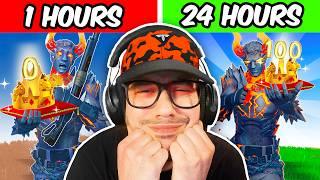 Playing Fortnite for LITERALLY 24 hours…