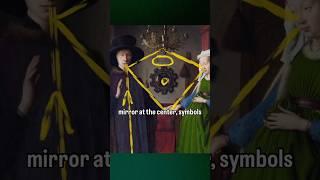 🟨SECRET BEHIND VAN EYCK PAINTING #art#masterpiece#arthistory#artfact#