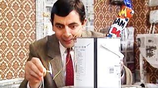 Mr Bean's Perfect Painting Technique! | Mr Bean Funny Clips | Mr Bean Official