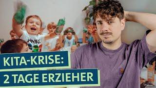 Selbstexperiment als Erzieher: Warum will niemand den Job im Kindergarten?