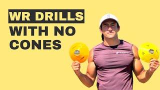 WR Drills With NO CONES