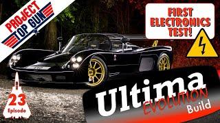 Project 'Top Gun' - First Electrical Test - V10 Ultima Evolution Convertible Build