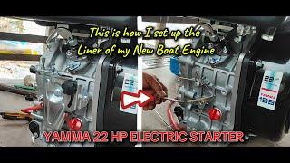 Set up of Brand New YAMMA 22 HP ELECTRIC STARTER |KABANTAY