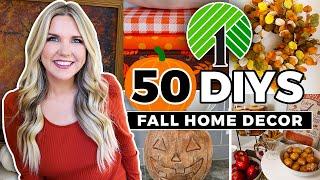 50 Fall Dollar Tree DIY's...transform your space for less!