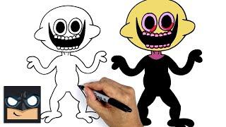 How To Draw Lemon Demon | Friday Night Funkin