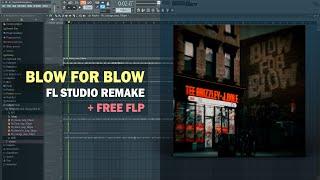 Tee Grizzley - Blow for Blow ft. J. Cole (FL Studio Remake + Free FLP)