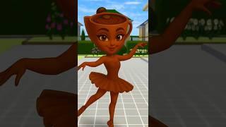 Ballerina Cappuccina in sakura school simulator tutorial Part 3