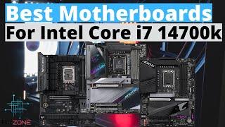 THE BEST MOTHERBOARDS FOR INTEL CORE I7 14700K TODAY! (TOP 3)