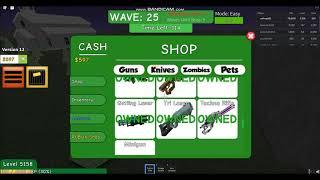 Buying tha MINIGUN   Roblox Zombie attack