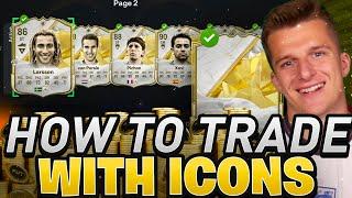 HOW TO TRADE WITH ICONS on FC 25