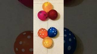 🩵 colourful satisfaying asmr balloons popping #asmr