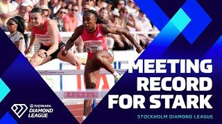 Stark powers to 12.33 meeting record in 100m hurdles | Wanda Diamond League