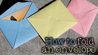How to Make an Envelope (Any Size!) ️