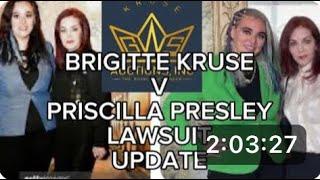 BRIGITTE KRUSE V PRISCILLA PRESLEY LAWSUIT UPDATE AND TEAM ELVIS CHAT