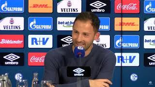 Domenico Tedesco Lustiger Versprecher in der PK 2018 "Wir hatten gewixt!" | Schalke - Mainz