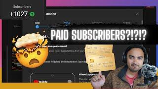 Paying for Youtube Subs - Youtube Promotions Tips for growing Youtube Channel Fast