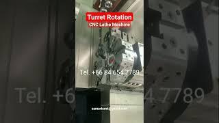 Turret Rotation, CNC Turning Mahine