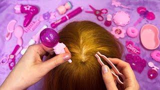 ASMR Scalp Check and Treatment (Whispered, Nostalgic)