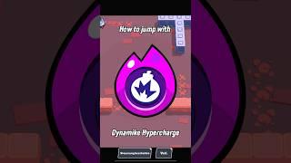 How to jump with Dynamike Hypercharge #brawlstars #supercell