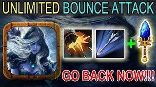 Drow Ranger Has Double Bounce Attack [Flak Cannon+Marksmanship+Aghanim] Ability Draft Dota 2