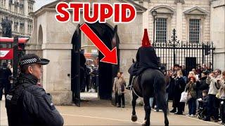 I’M SHOCKED, RUDE IDIOT BLOCKED THE KING’S GUARD WAY! THEN SOMETHING NICE HAPPENS HERE