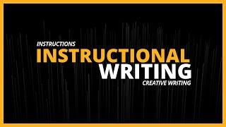 Instructions | Instructional Writing | English Creative Writing | #sidrasibghat