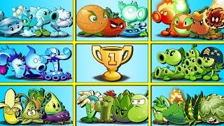 Tournament 8 New Team Plants - Who Will Win? - PvZ 2 Team Plant vs Team Plant