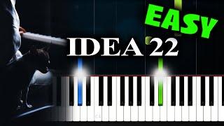 Gibran Alcocer - Idea 22 - EASY Piano Tutorial