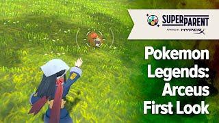 Pokemon Legends: Arceus Gameplay From the Beginning / No Commentary - SuperParent First Look