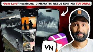 How To Edit Like "itszainveg_", Dear Lord Viral Reels Editing Tutorial.