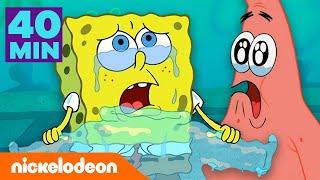 SpongeBob | 40 minut wzruszających momentów ze SpongeBoba! | Nickelodeon Polska