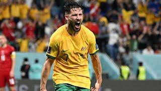 Australia v Denmark goal scorer Mat Leckie with a worldie | FIFA World Cup Qatar 2022