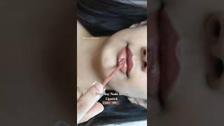 Swiss Beauty Stay on matte Lipstick  | Shade - Brown Syrup  #brownlipstick #swatch #ytshort #viral