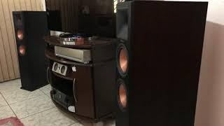 Teste Bass I Love You Parasound A23/Klipsch RP 260F