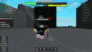 Update on my channel (One Punch Man: Destiny killing boros gameplay) Roblox