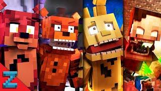 "The Foxy Song" Full Series | Minecraft FNAF Animation Music Video