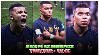 Kylian Mbappe Final WC 2022 Scenepack - Best 4k Clips + Cold CC High Quality For Editing #part9