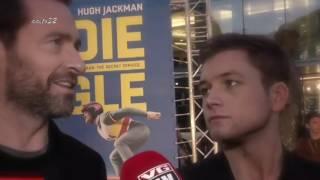 Taron Egerton's Choke Me Daddy Eyes (Feat. Hugh Jackman)