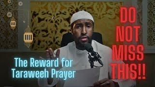 Ultimate Rewards: Taraweeh Prayer | Ustadh Abdulrahman Hassan #ramadan