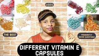 How to use Vitamin E capsules for a glowing skin | which color works better? #vitamin