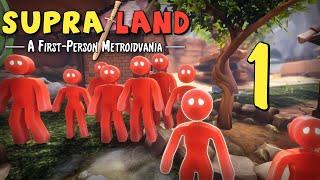 Supraland - Прохождение игры на русском - Мы не уйдём со стартовой локации [#1] | PC