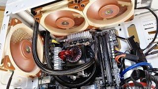 Noctua NF-A12x25 PWM обзор. АПГРЕЙД СВО (2018)