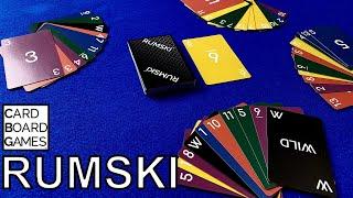 How to Play Rumski - A NEW Rummy Game