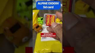 ALPINE EX009V unlock sd card for Jamaica