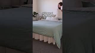 This cardboard bed can hold up to 3200 kg!